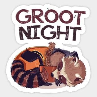 Groot Night Sticker